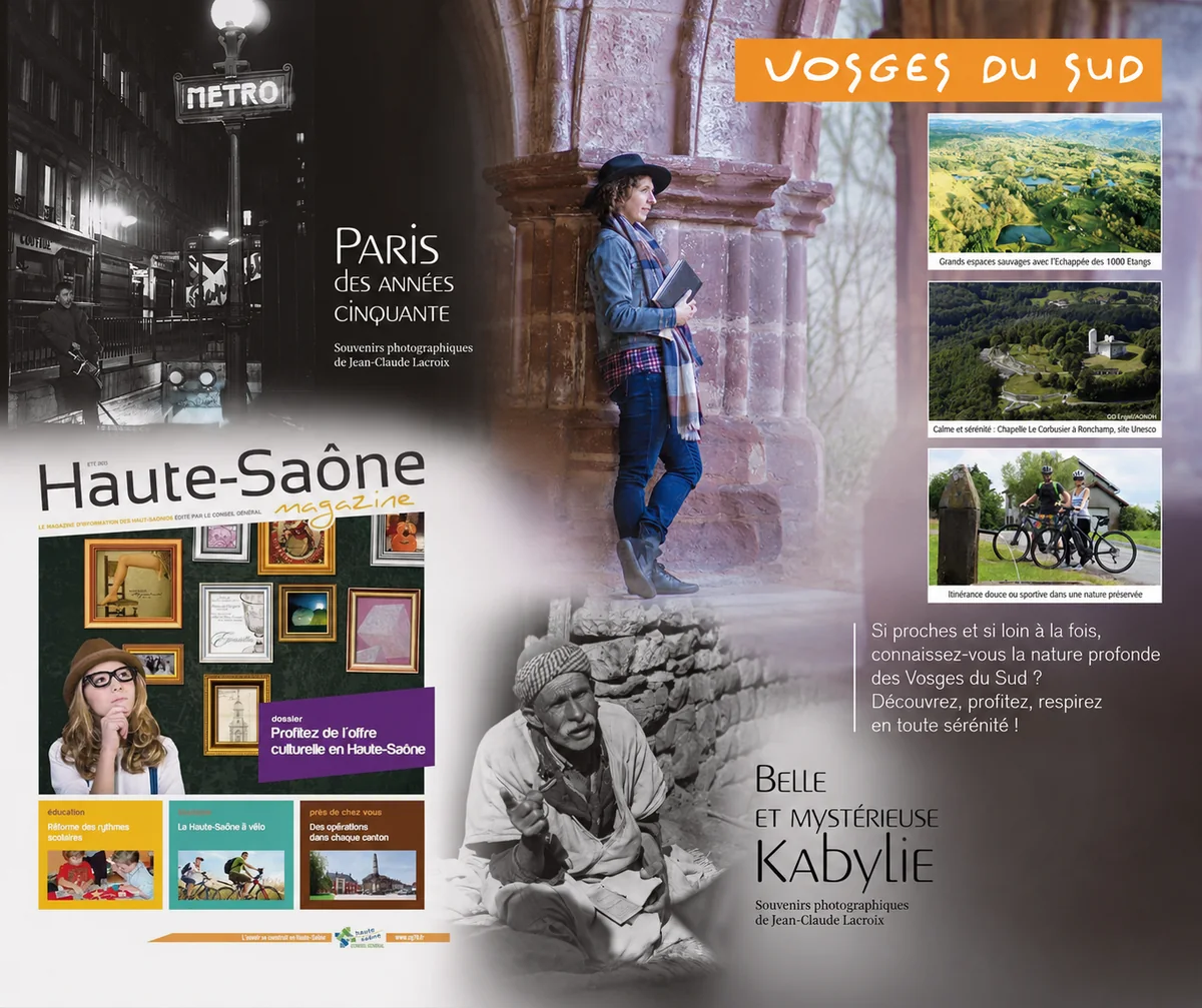 Sélection d'ouvrages, de magazines et de supports éditoriaux